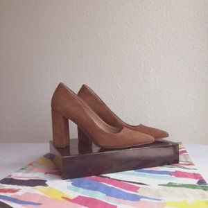 Banana Republic Heels-Brown Suede, Sz 7